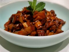 红烧肉炒笋丁-玫瑰厅上海菜(兴国路店)