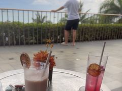 -日落吧·海景咖啡厅·餐酒吧·鸡尾酒·下午茶·乐队表演·浪漫夕阳·三亚文华东方酒店