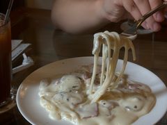 蘑菇培根白汁意粉-西关84·History·Art·Cafe