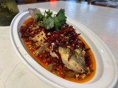 蒜爆鱼-百味地锅鸡(财校分店)