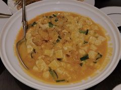 虾松烧崂山豆腐-甄御•海鲜新青岛菜(麦岛店)