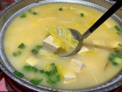 鸡汤小白菜煮榆林豆腐-西贝(宁波天一国购店)