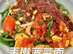 -手擀菠菜面(西康路店)