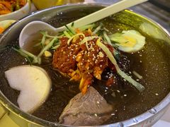 爆款现压冷面-白玉·朝鲜族烤串(南山店)