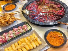 牛油红锅-骉骉老火锅(铁像寺路店)