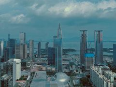 -深圳中洲万豪酒店·大堂酒廊·高空海景