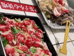 -喜悦小串丹东小黄牛海鲜烧烤大排档(民主广场店)