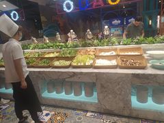 自助取餐区-火锅岛潮牌自助餐厅(天津天佑城店)