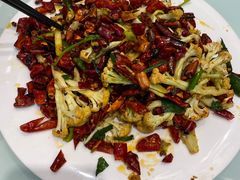 干煸菜花-光辉公鸡馆(事业小区店)