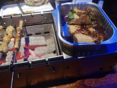 锡纸碗烤豆腐-三个蒙古大叔羊肉串(大宁店)