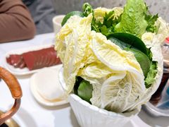 蔬菜拼盘-四川简阳羊肉汤火锅(金台路店)