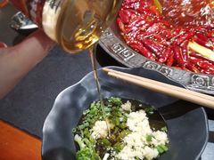 调料小葱-莽子老火锅(大坪店)