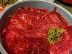 玻璃嫩牛肉-老灶堂文创火锅(文艺路店)