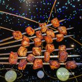 🆘在绝美的星空下，🌃吃经典麻辣烤鱼就问你燃不燃