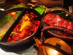 四季草本鸳鸯锅-盡膳口福跷脚牛肉火锅(北美新天地店)