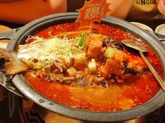 -探鱼·鲜青椒爽麻烤鱼(三水广场店)