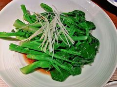 油淋脆菜心-绿茶餐厅(深圳龙华天虹购物中心店)