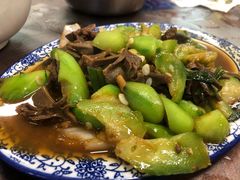 丝瓜炒鹅杂-下村新强记烧鹅店