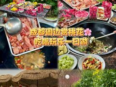 -桃源山庄·水蜜桃采摘·柴火鸡·烧烤团建(龙泉山店)