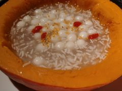 南瓜酒酿小圆子-玫瑰厅上海菜(兴国路店)