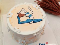 -咖咖熊蛋糕定制·英国蓝风车动物性淡奶油