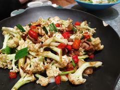 干锅有机花菜-胖老汉椒麻鸡清真新疆菜(西御街店)