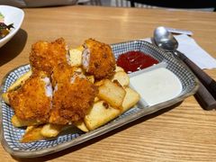 英式炸鱼配宽薯-HELLO 27 意面·沙拉·帕尼尼