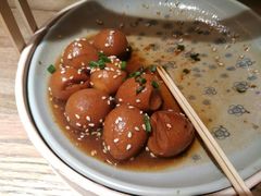 红卤鹌鹑蛋-蜜桃餐厅·伴山(湖滨商业街店)