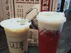 蜂蜜珍珠铁观音奶绿-阿嬷手作(南宁百盛印象城店)