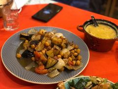 鹰嘴豆炒番茄蔬菜-一千一夜(工体店)