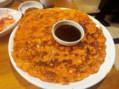泡菜饼-喇喇排骨火锅·传统韩式脊骨汤(望京西园总店)