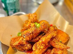 甜辣味半鸡-富乐满韩国正宗炸鸡韩国料理(虹泉路店)