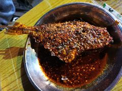 烤巴掌耗儿鱼-袁师傅烤肉(弹子石店)