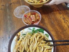 牛肉干拌拉条子-马振面(小皮院店)