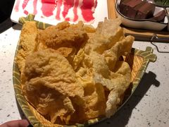 油炸豆腐皮-京韵胡同·酱香羊蝎子火锅涮肉(长寿路店)