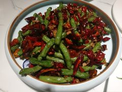 干煸四季豆-姜君·千岛湖鱼头馆(浦东大道店)