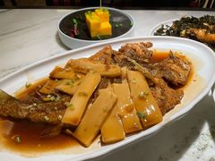 深海黄鱼年糕-径山十八道·风味民间菜(杭州总店)
