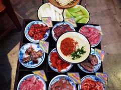 特色内脏九宫格拼盘-王歘歘·chuǎ火锅(五道营店)
