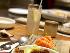 三文鱼刺身-赤坂亭·M9和牛烧肉·铁板烧·日料398放题(长泰广场店)