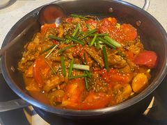 -贵州辣子鸡番茄鸡