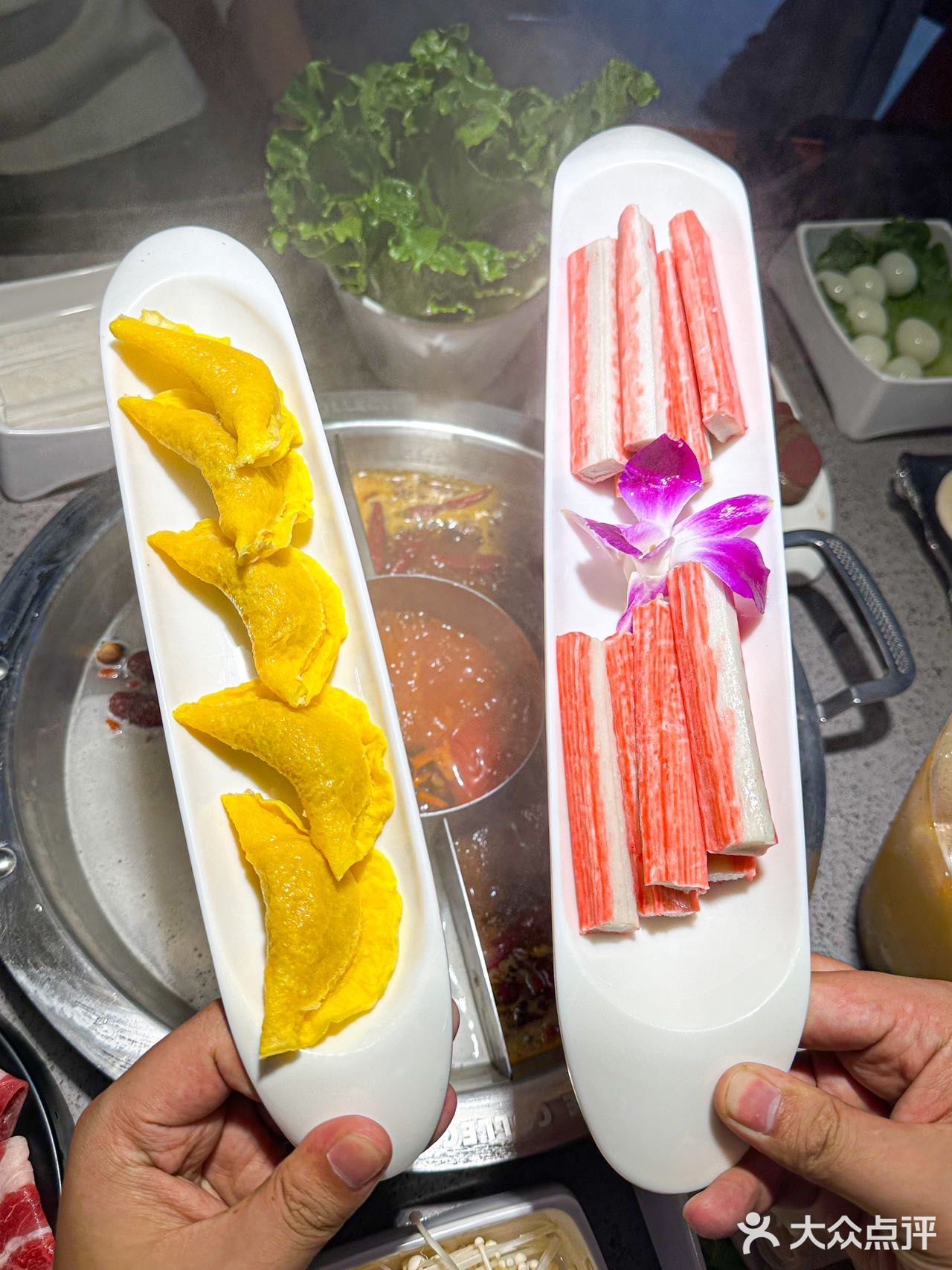 拾岁的每一道菜都很新鲜。量大实惠，团个双人餐三个人都够