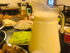 花生浆-邓莽子老火锅(中兴路总店)