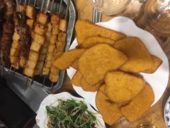炸馒头-关二碳烤羊腿(龙翔路店)