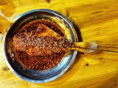 烤巴掌耗儿鱼-袁师傅烤肉(弹子石店)