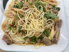 椒麻鸡拌面-椒麻鸡 鸡公煲(曹杨家园店)