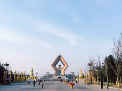 -法门文化景区-合十舍利塔