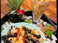 白灼八爪鱼-琼菜王美食村