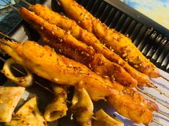 -特色油边心管烤串