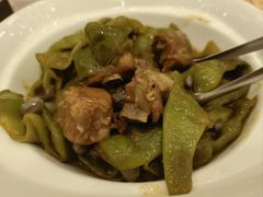 排骨炖吉林油豆角-长白山国际酒店中餐厅