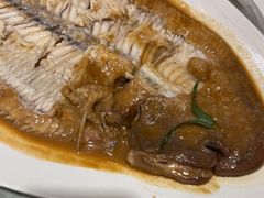 -海派美食·家宴海鲜青岛菜·石锅鲽鱼头(东方城店)
